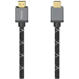 Hama HDMI-Kabel 2 m Stecker-Stecker Grau