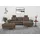 sit&more Ecksofa SIT & MORE "Westham L-Form", braun (chocco), B:275cm H:88cm T:172cm, 100% Polyester, Sofas, Ecksofa, mit Recamiere, mit oder ohne Bettfunktion, Bettkasten, Füße Eiche