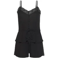 LASCANA Shorty Pyjama-Shorts Schwarz 32/34