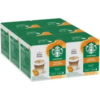 STARBUCKS Caramel Macchiato by Nescafé Dolce Gusto Kaffeekapseln 6 x 12 (72 Kapseln)