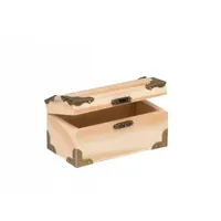 Glorex  Aufbewahrungstruhe 12 x 6,5 x 6 cm 6-tlg. braun