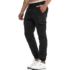 Indicode INLevi Cargohose Schwarz XL