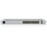 UBIQUITI networks Ubiquiti UniFiSwitch 24 Rackmount Gigabit Managed Switch, 24x RJ-45, 2x SFP, PoE+, Gen2 (USW-24-POE)