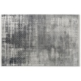 SCHÖNER WOHNEN Vision 211«, rechteckig, Viskoseteppich mit Glanz, Wohnzimmer, grau anthrazit - 80x150 cm