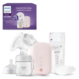 Philips AVENT Elektrische Einzelmilchpumpe SCF395/31 Set