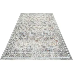 Outdoorteppich »Geneva«, rechteckig, 4 mm Höhe, wetterfest und farbecht im Antik Design für Balkon, Küche, Wohnzimmer, 17741910-0 bunt 4 mm