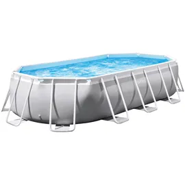 Intex Prism Frame Oval Pool Set 503 x 274 x 122 cm inkl. Filterpumpe 26796