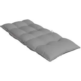 vidaXL Hochlehner Auflage 4 St. grau