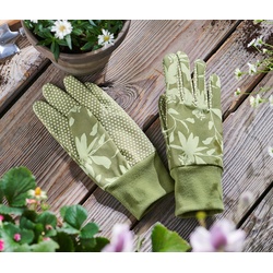 Tchibo - Garten-Handschuhe - Gr. 7 - hellgrün