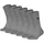 Puma Easy Rider Sneakersocken 6er Pack Grau 39-42