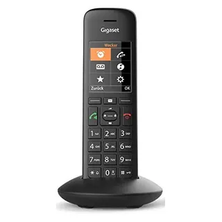 Gigaset Zusatzmobilteil C570H SCHWARZ mit Ladeschale nur für die Telefone C570 / C570A