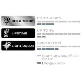 Osram Scheinwerferlampe H7 Night Breaker LED 2 Stück