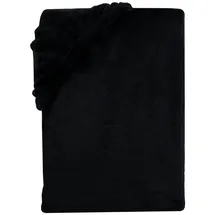 Carpe Sonno Spannbettlaken Cashmere-Touch 90 x 200 - 100 x 200 - 140 x 200 - 180 x 200 - 200 x 200 cm schwarz