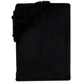 Carpe Sonno Spannbettlaken Cashmere-Touch 90 x 200 - 100 x 200 - 140 x 200 - 180 x 200 - 200 x 200 cm schwarz