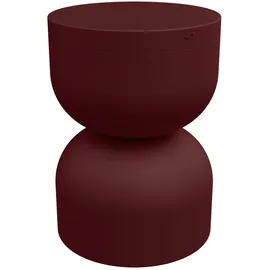 Fermob Hocker Aluminium 32 x 45 x 32 cm Rot