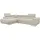 Mirjan24 Eckcouch Cord 5-Sitzer Beige