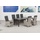 Primaster Pero Gartentisch 220 x 100 x 74 cm anthrazit