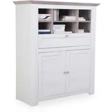 LIV'IN Highboard LIVIN MARBELLA - weiß