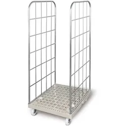 Rollbehälter mit 2 Gittern,  NH 1650 mm