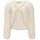 only & kids Damen Kogmarina Life Ls Crop V-Neck KNT Noos, Birch, 146-152 - 146-152