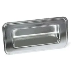 7332-155-C-1-EP Edelstahl-Griffschalen, zum Anschrauben