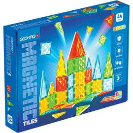 GEOMAG Magnetic Tiles Gems 44