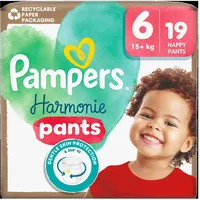 Pampers Harmonie Windelhöschen Größe 6 15kg+ 19er-Pack