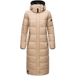 NAVAHOO Damen Steppmantel zeitloser Winterparka mit abnehmbarer Kapuze Isalie