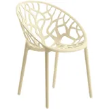 CLP Hope Stapelstuhl 59 x 60 x 80 cm creme
