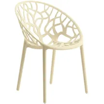 CLP Hope Stapelstuhl 59 x 60 x 80 cm creme