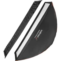 Walimex pro Studio Line Striplight QA 40x120cm mit Softboxadapter