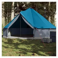 vidaXL Tipi-Familienzelt 6 Personen Blau