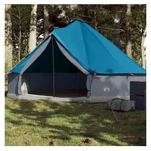 vidaXL Tipi-Familienzelt 6 Personen Blau