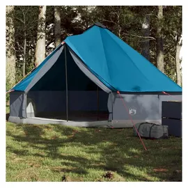 vidaXL Tipi-Familienzelt 6 Personen Blau