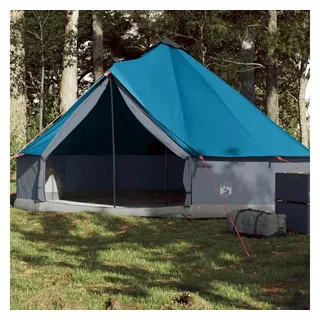 vidaXL Tipi-Familienzelt 6 Personen Blau