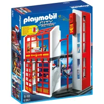 Playmobil City Action Feuerwehrstation mit Alarm 5361