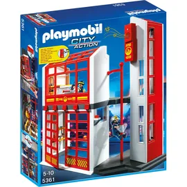 Playmobil City Action Feuerwehrstation mit Alarm 5361