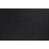 sencys Fußmatte waschbar schwarz Polyamid