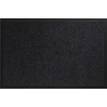 sencys Fußmatte waschbar schwarz Polyamid