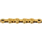 KMC X12 Ti-N waxed, Kette | Gold, 1/2" x 11/128", 126 Glieder, 12-fach, | Links
