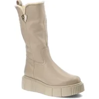 Beige Stiefel Armodo Gefütterte Damenschuhe, 38