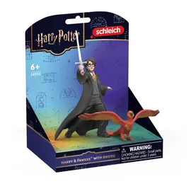 Schleich Harry Potter Harry & Fawkes mit Schwert 14994