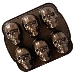 Nordic Ware -Backform Haunted Skull Cakelet