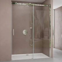 doporro Teramo4 Duschtür rechts 100 x 195 cm ESG-Sicherheitsglas rahmenlos