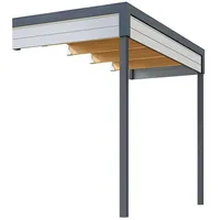 Weka Anbau 1 für Weka Gartenhaus Batu 3 Light