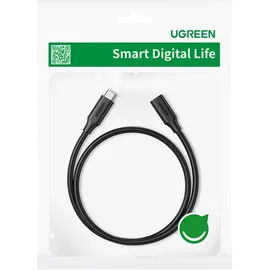 UGREEN 40574 USB-C-auf-USB-C-Kabel 5 Gbit/s 0,5 m - USB Typ C 3.1 (männlich) 0,5m Schwarz