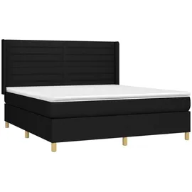 vidaXL Boxspringbett 180 x 200 cm Schwarz