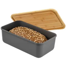 bremermann Brotkasten Bambus Grau