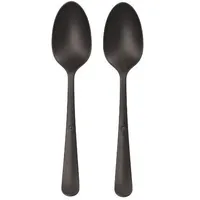 Papstar Löffel Mehrweg 19 cm 10 St. Schwarz
