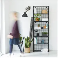 Tikamoon Bücherregal Sona aus Metall mit 3 Modulen